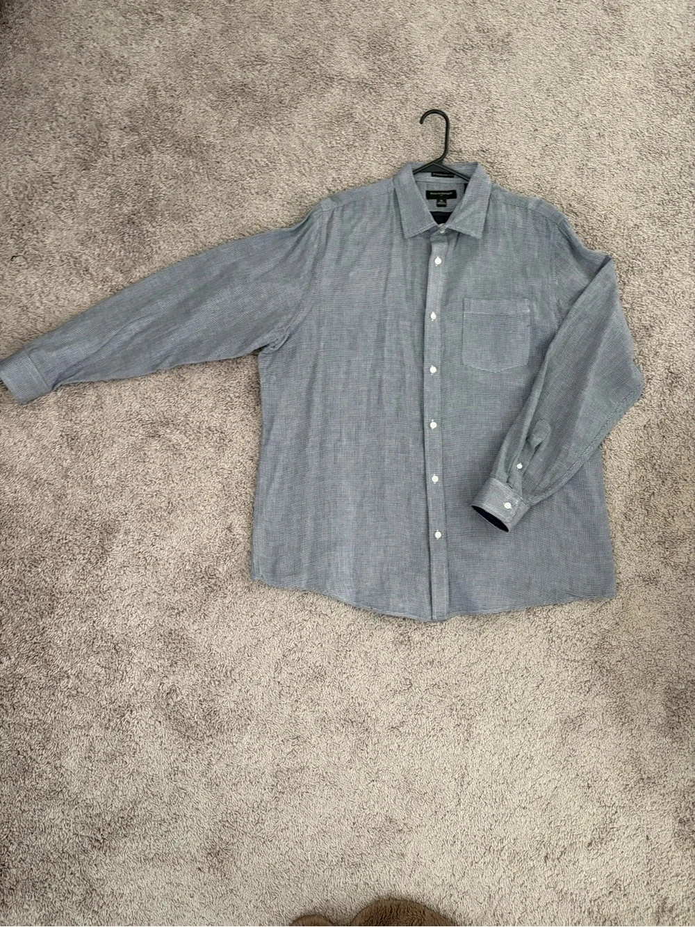 Banana Republic Men's Button-Down Shirt in Light Blue
